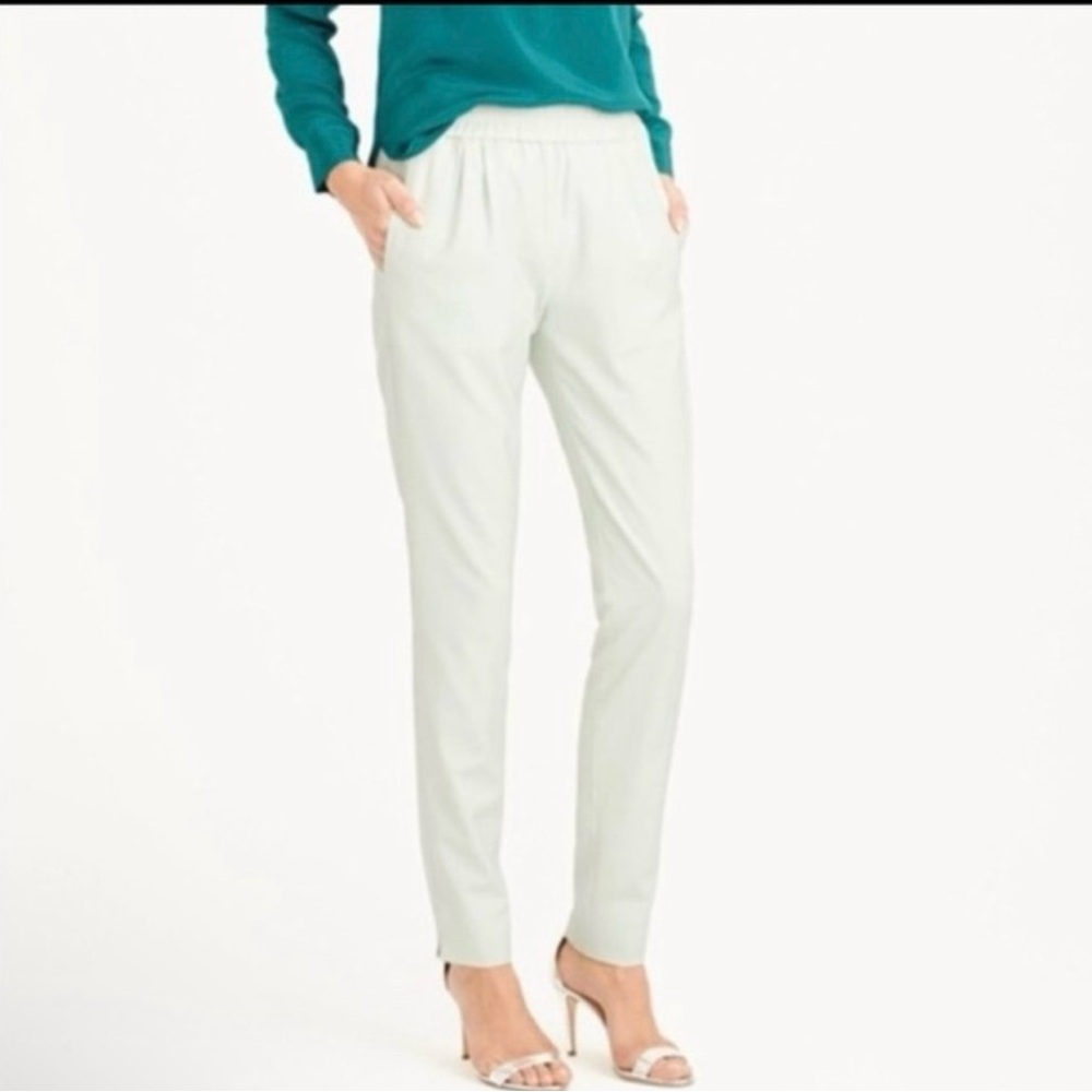 Elegant Mint Green Women's Pants